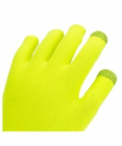 Sealskinz Waterproof All Weather Ultra Grip Knitted Glove -Glasgow Angling waterproof all weather ultra grip knitted glove neon yellow 18
