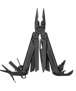 Leatherman Wave+ Black Oxide with MOLLE Sheath - Standard Box