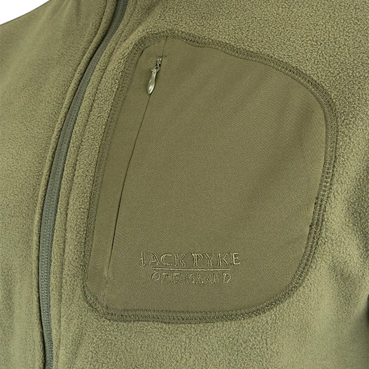 Jack Pyke Weardale Fleece Jacket Green 5 Jack Pyke Weardale Fleece Jacket Green - Image 5