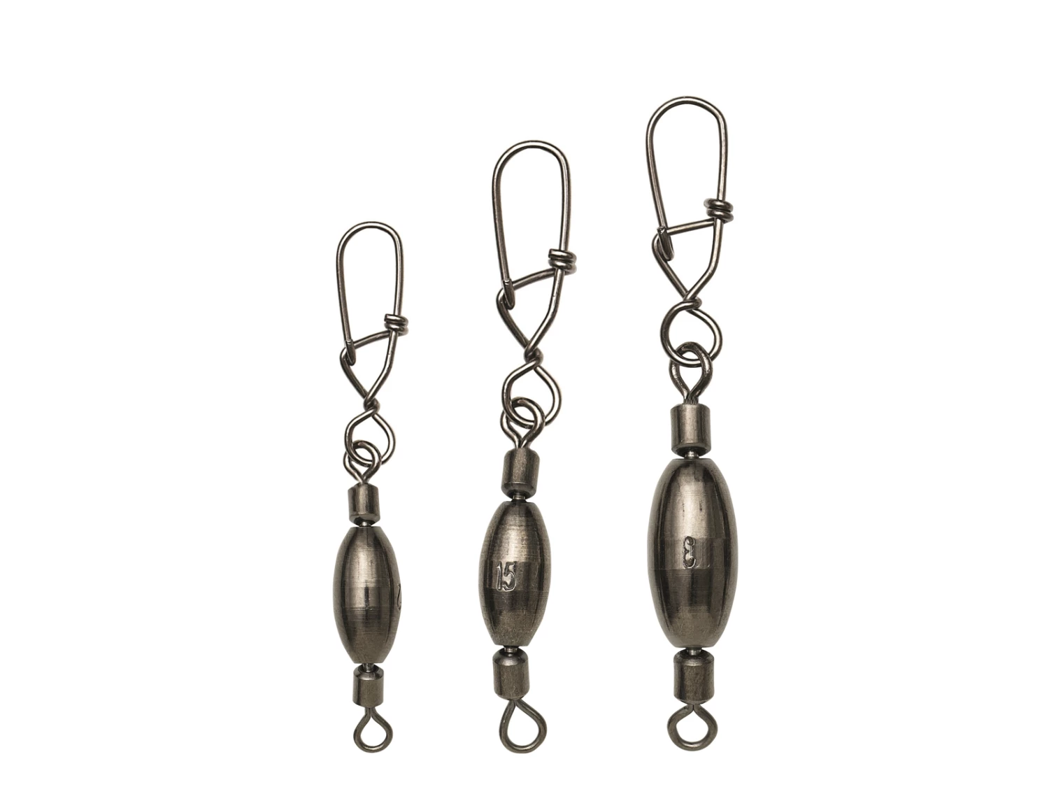 Kinetic Weighted Swivel w/Dual Snap 3pc 1 Kinetic Weighted Swivel w/Dual Snap 3pc