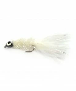 Stillwater White Fritz Lead Heads Long Shank Size 10 - 1 Dozen