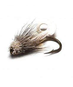 Stillwater White Muddler Waggle Tail - 1 Dozen