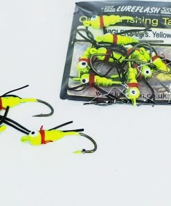 Lureflash Wigglers 2g Jig Heads 8 Lureflash Wigglers 2g Jig Heads -Glasgow Angling wigglers jig head yellow