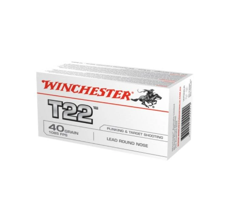 Winchester T22 Subsonic .22 40Gr Rnd Nose x 50 1 Winchester T22 Subsonic .22 40Gr Rnd Nose x 50