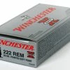 WINCHESTER 20pk .222 Rem 50G Soft Point