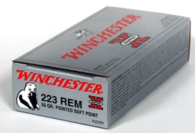 WINCHESTER 20pk .223 Rem 55G Soft Point 1 WINCHESTER 20pk .223 Rem 55G Soft Point