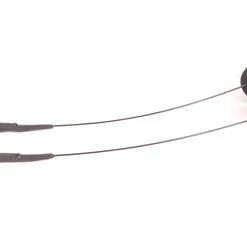 PikePro Wire Leger Stem Black x 2