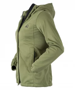 Ridgeline Womens Ascent Softshell Jacket Field Olive -Glasgow Angling womens ascent softshell jacket field olive d