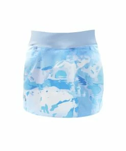 Simms Womens Guide Skort Cloud Camo Blue