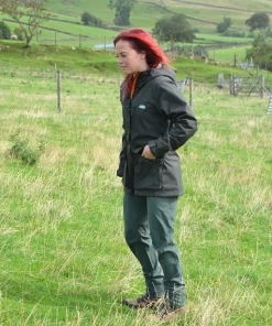 Ridgeline Womens Kea Jacket Olive -Glasgow Angling womens kea jacket olive f scaled