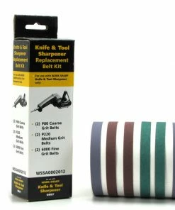 Work Sharp Electric sharpening machine inculding abrasive belts -Glasgow Angling work20sharp20replacement20belt20kit