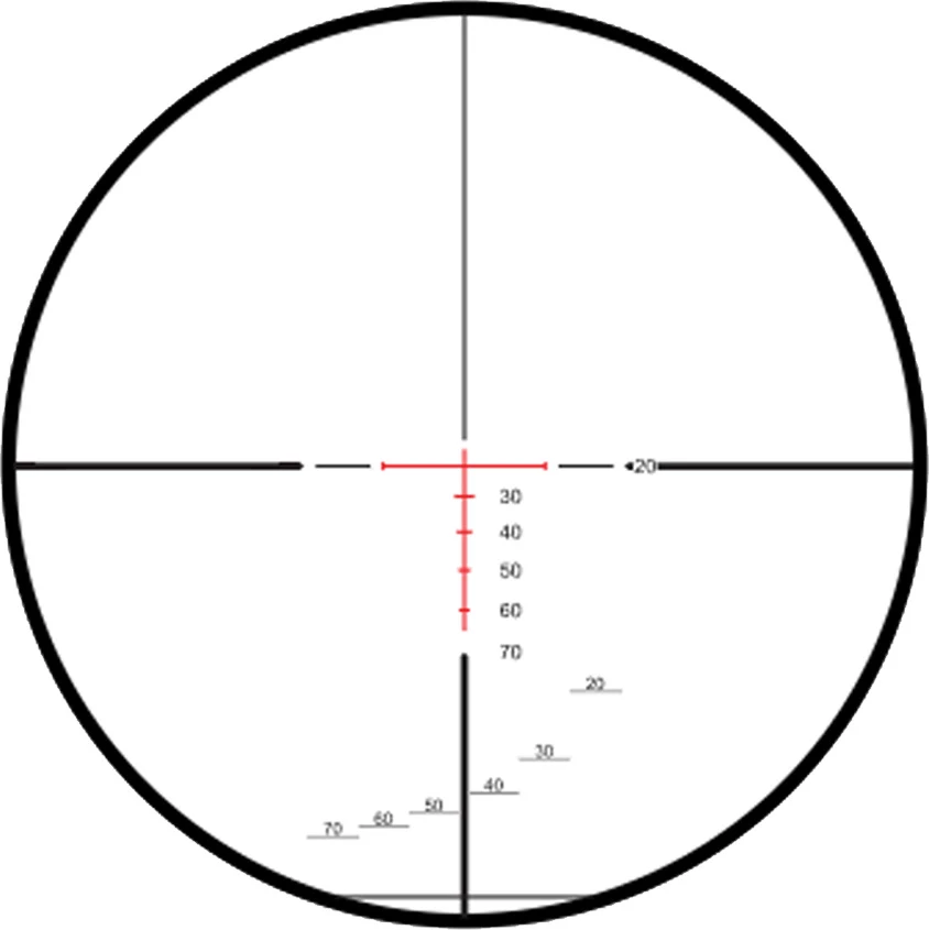 Hawke XB30 SR Pro 1-5 X 24 Crossbow Scope 30mm 2 Hawke XB30 SR Pro 1-5 X 24 Crossbow Scope 30mm - Image 2